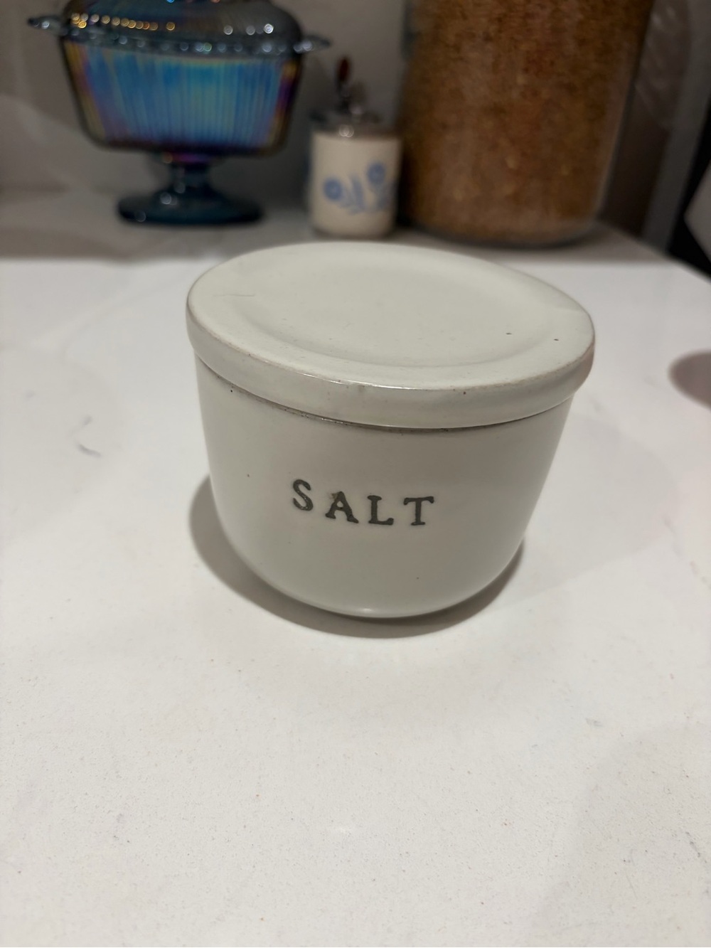 Ceramic Salt Jar